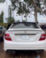 2011 AMG C63: 6.2L V8 Beast, White/Red