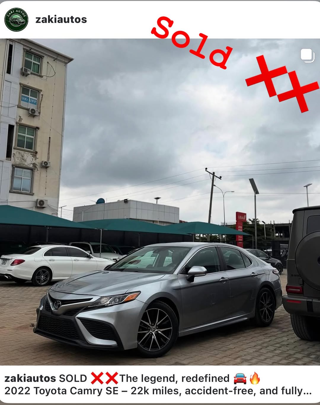 Sold! Thank You Zakiautos