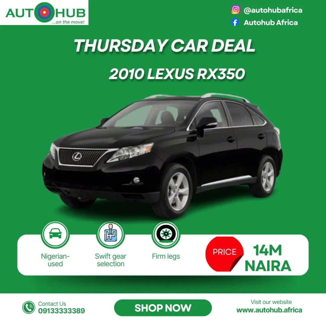 Drive Your Dreams: 2010 Lexus RX350