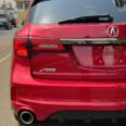 2019 Acura MDX A-Spec: Red on Black, Low Miles, V6 Power