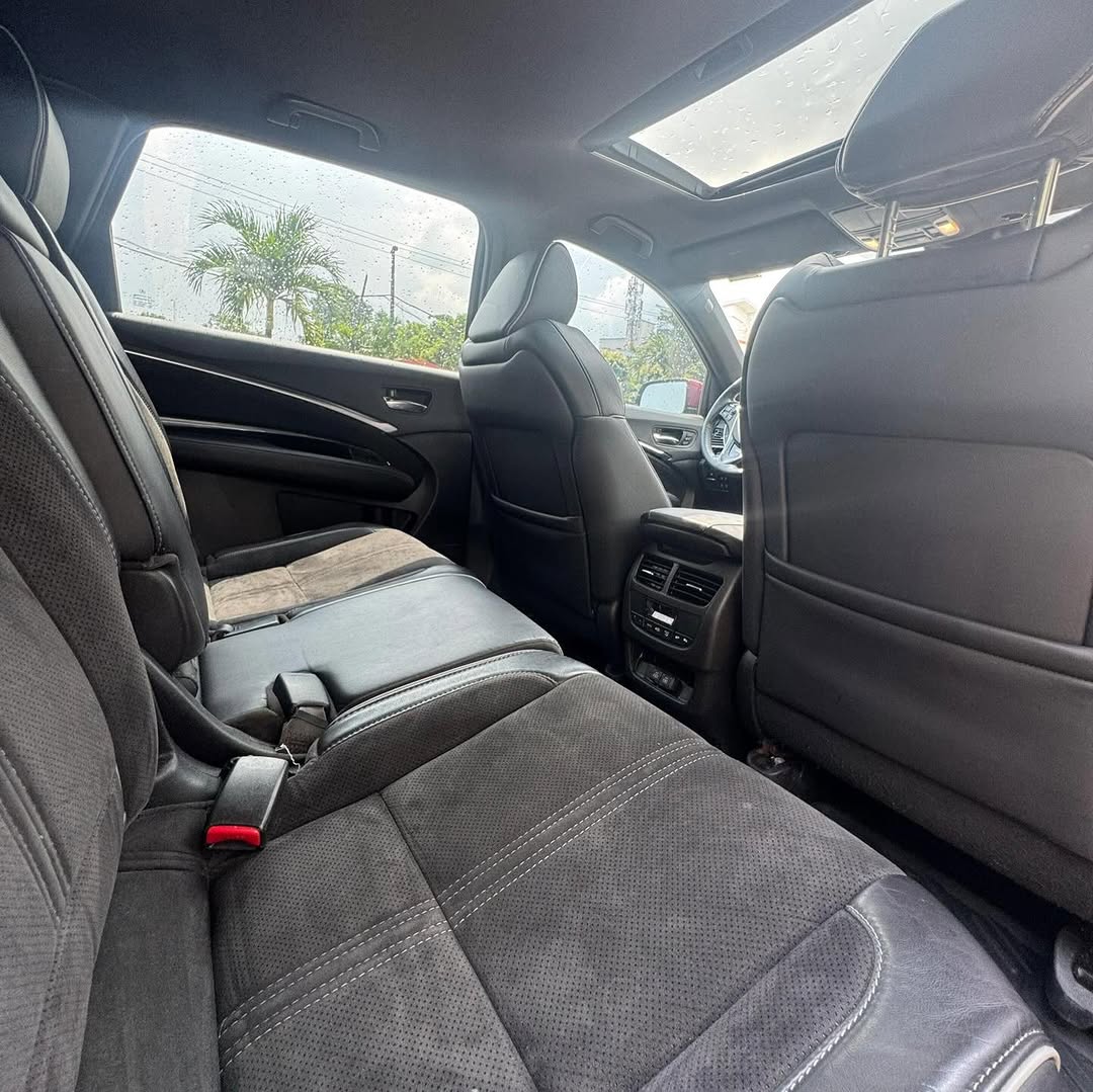 2019 Acura MDX A-Spec: Red on Black, Low Miles, V6 Power