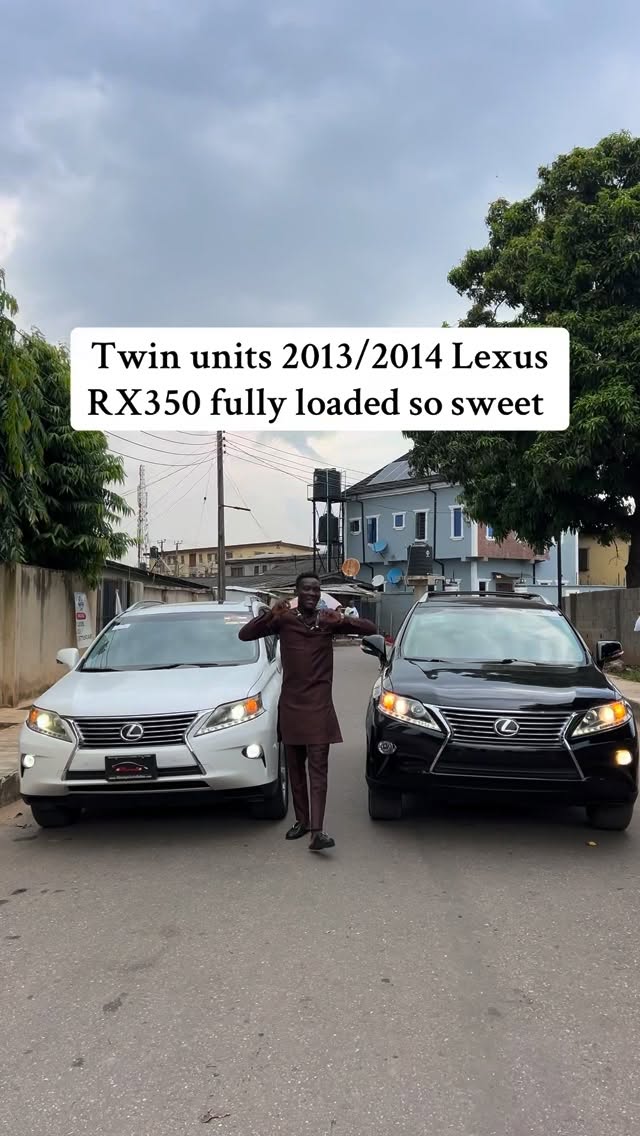 Luxury Lexus RX350: Twin Mint 2013/14 Units