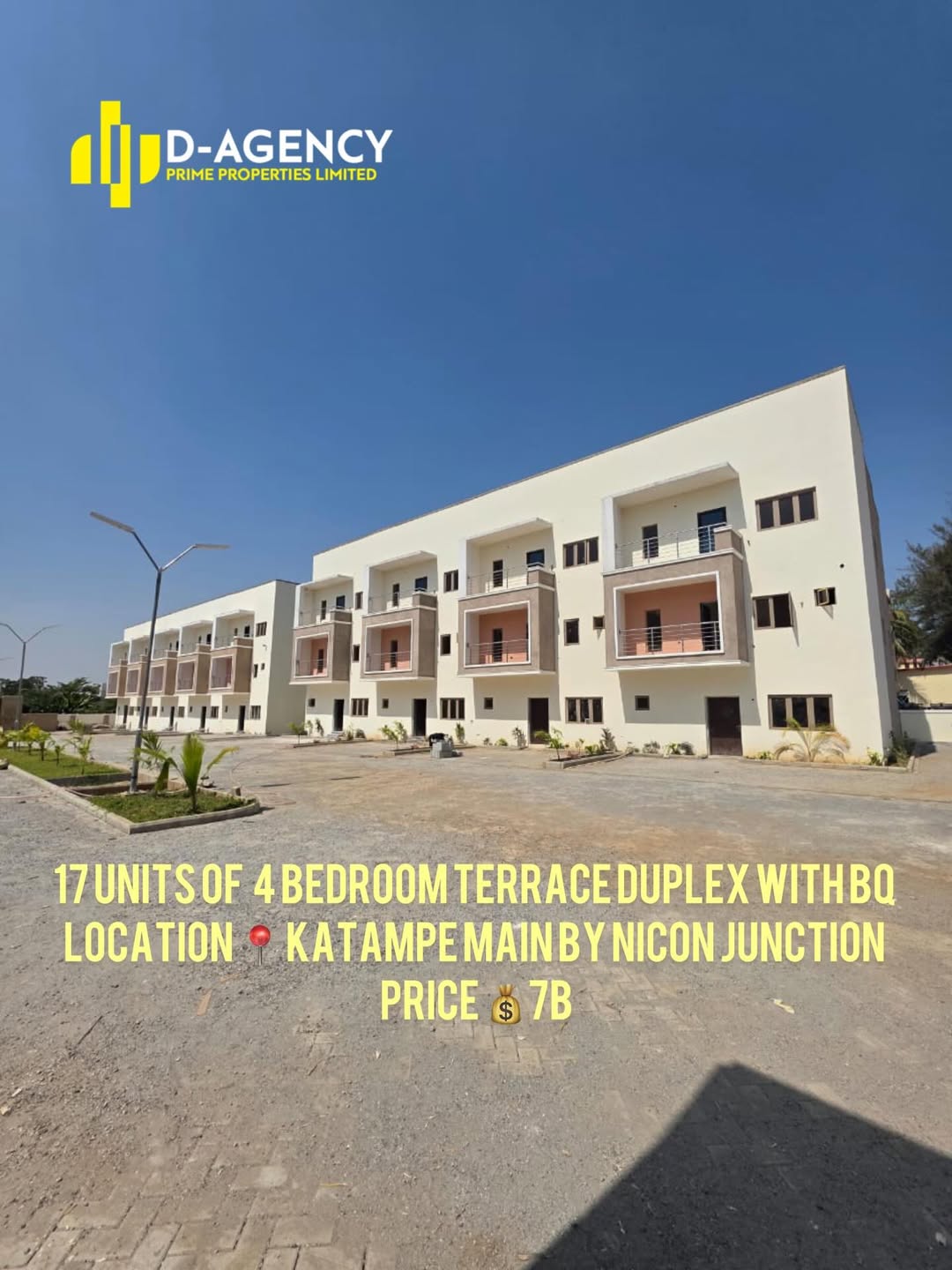 Luxury 4-Bed Terrace Duplexes in Prime Katampe