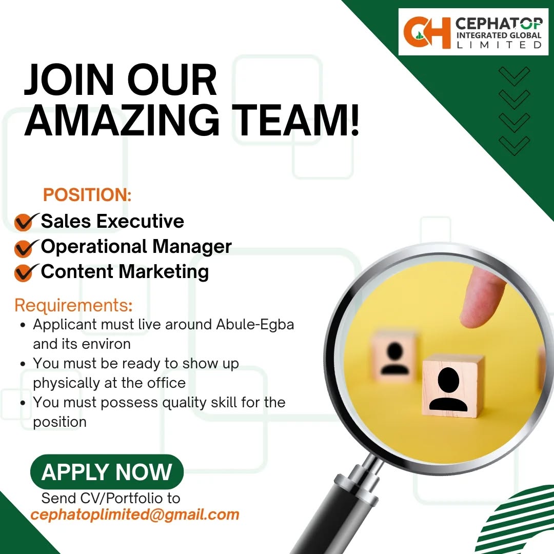 Elevate Your Career: Join Cephatop’s Global Team Today!