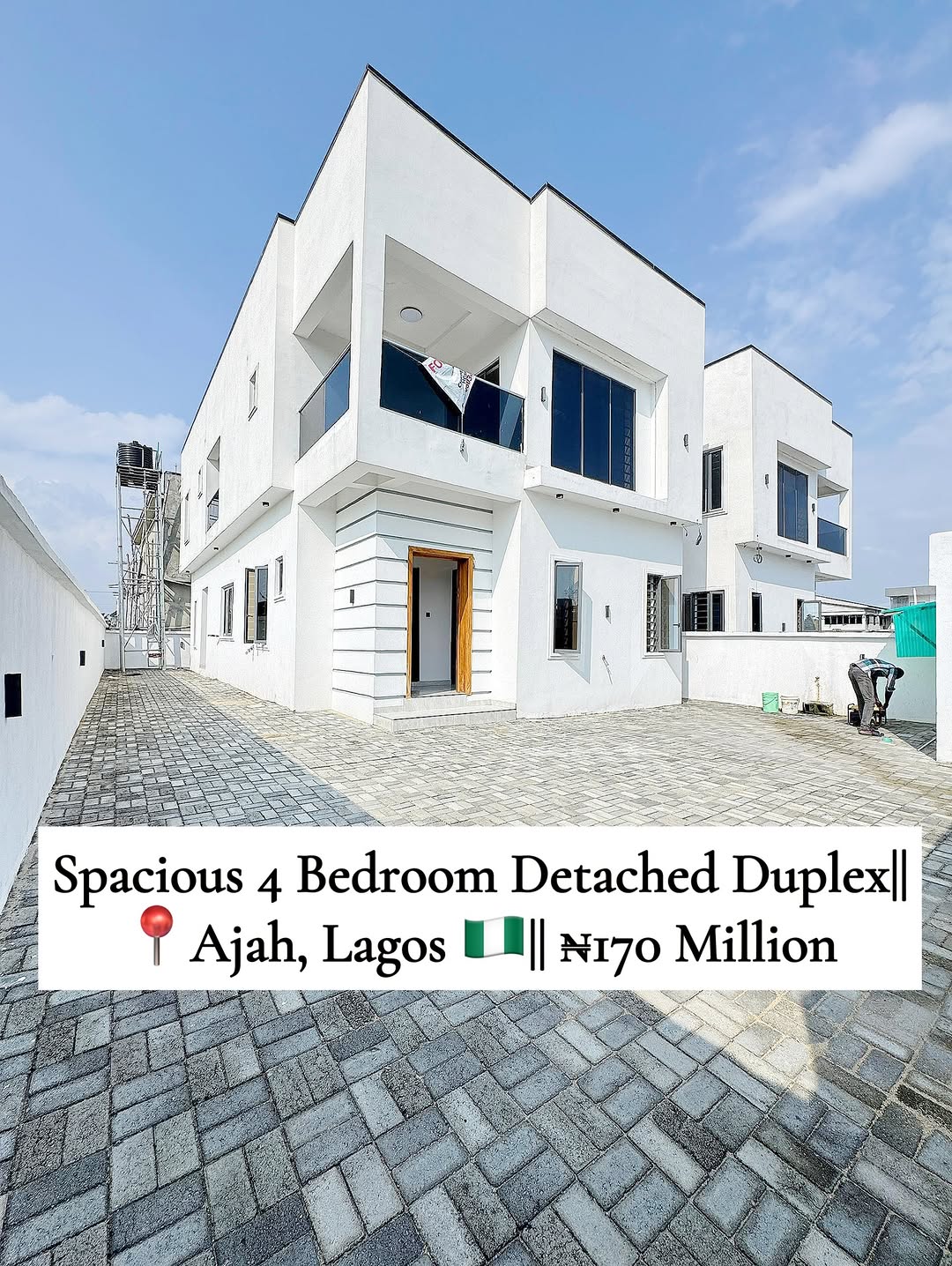 Spacious 4-Bedroom Duplex with BQ & Premium Finishes