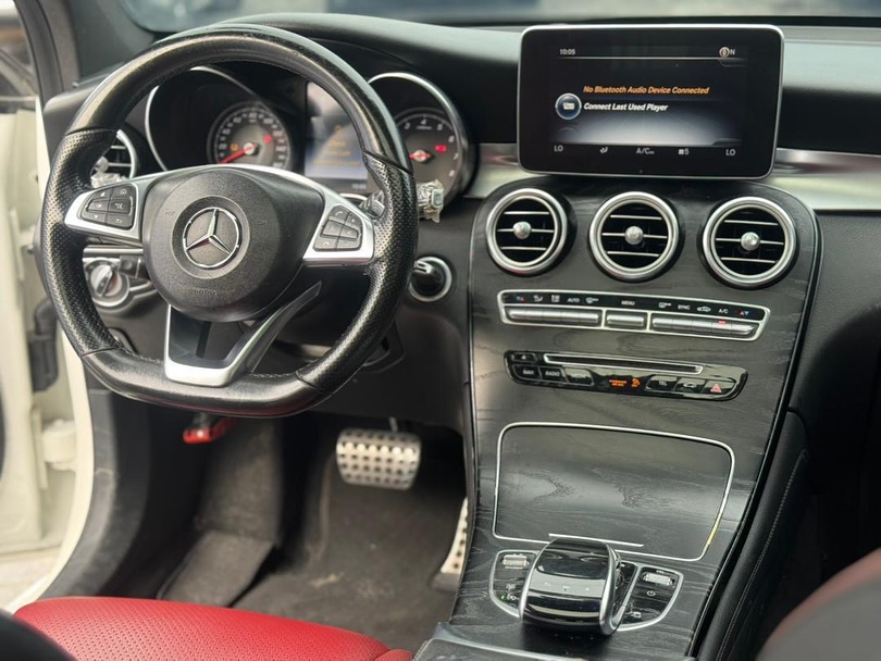 Stunning GLC300 Coupe: Red/Black Luxury, Installments Available