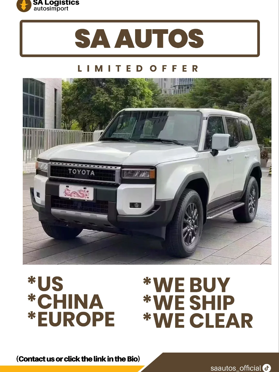 2025 Toyota Prado: Zero Miles, Doorstep Delivery