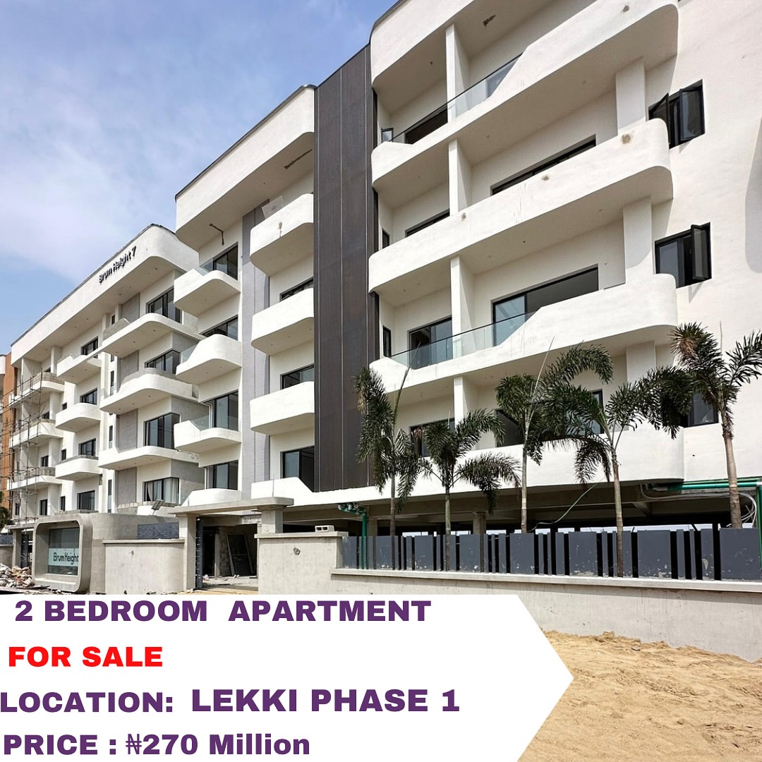 Lekki Phase 1 Gem: Ensuite 2-Bed with Premium Finishes