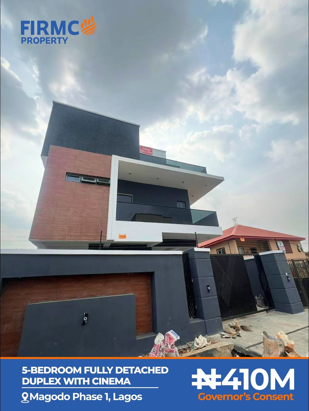 Cinematic Luxury: 5-Bedroom Duplex with Private Theater