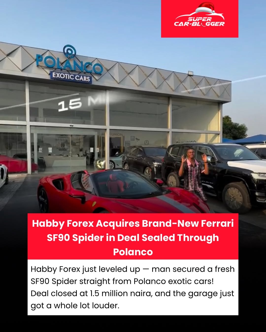 Unleash the SF90 Spider: Power, Prestige, Perfection.