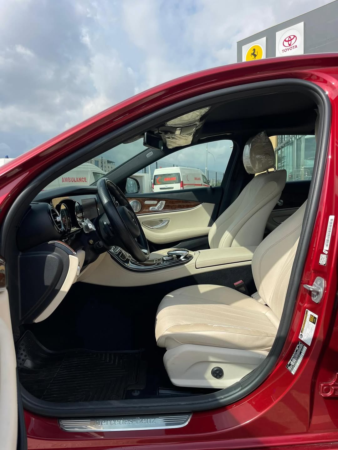 Red 2017 Mercedes E300: Luxury That Commands the Road