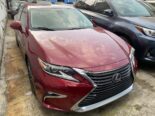Red Lexus ES350: V6 Power, Fully Paid Customs