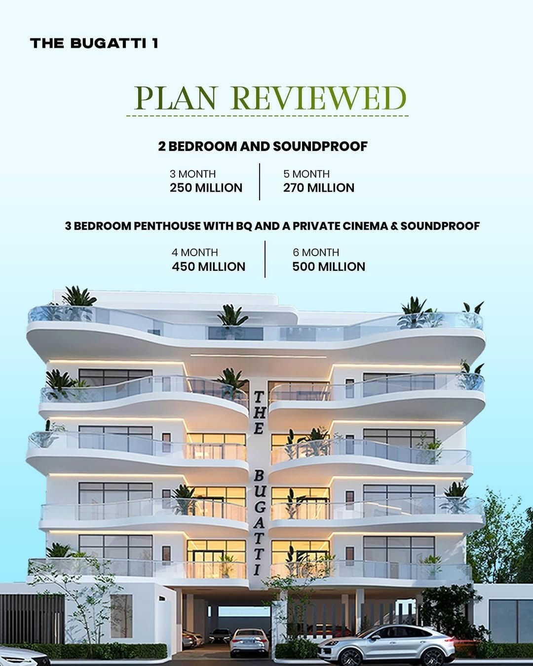 Soundproof 2-Bedroom Haven: Flexible Payment Plans