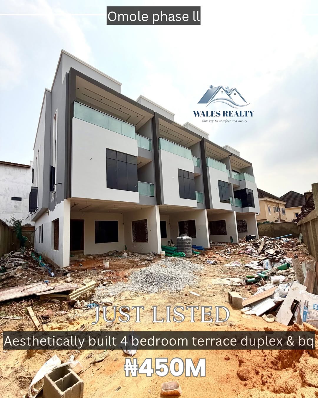 Exquisite 4-Bed Terrace Duplex in Prime Omole Phase 2