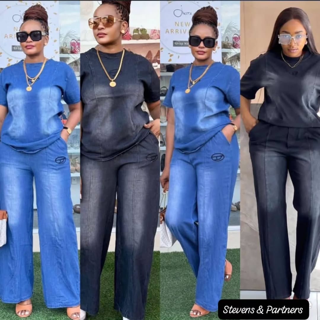 Stylish Denim 2-Piece: Elevate Your Wardrobe