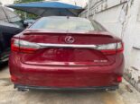 Red Lexus ES350: V6 Power, Fully Paid Customs