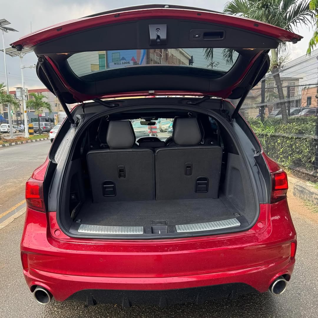 2019 Acura MDX A-Spec: Red on Black, Low Miles, V6 Power