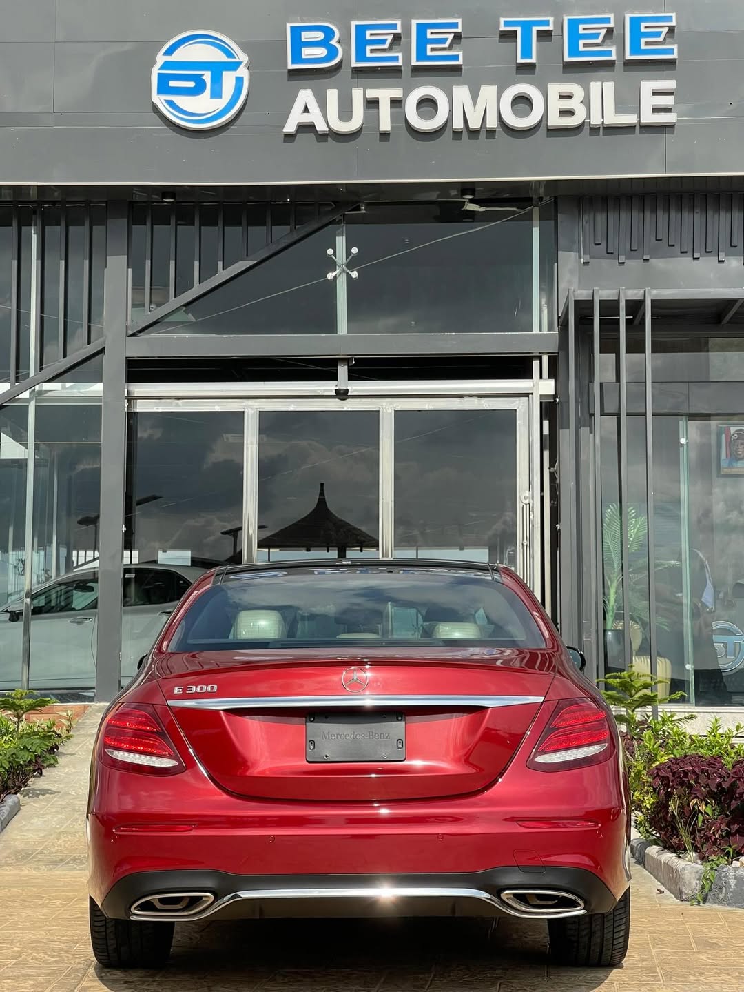 Red 2017 Mercedes E300: Luxury That Commands the Road