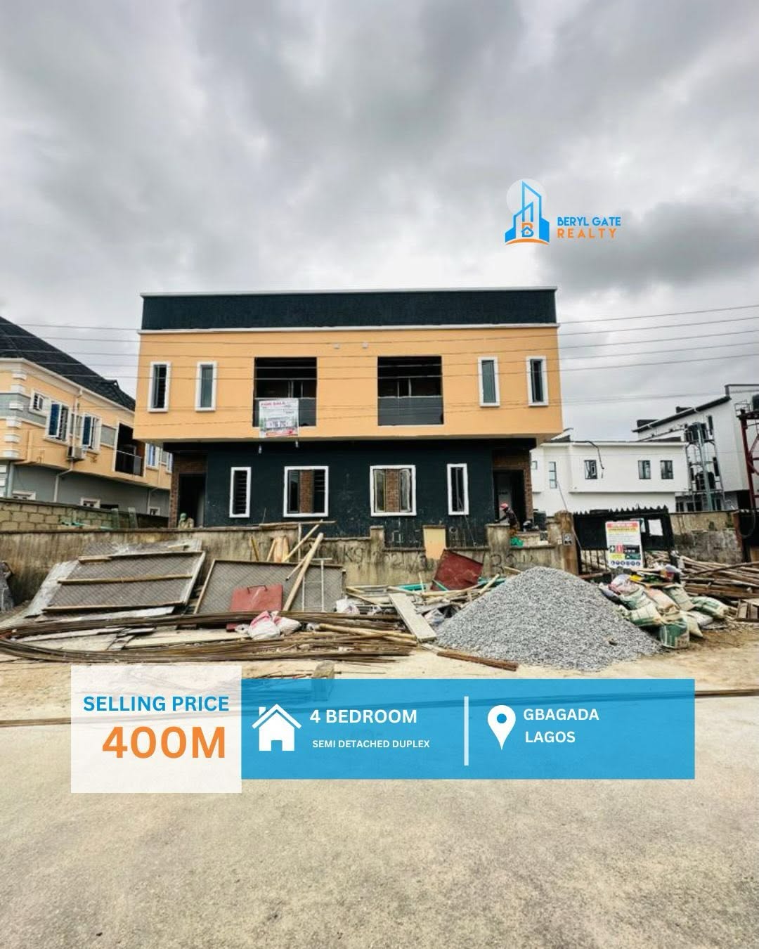 Smart 4-Bed Duplex: Gbagada’s Ultimate Tech-Forward Home