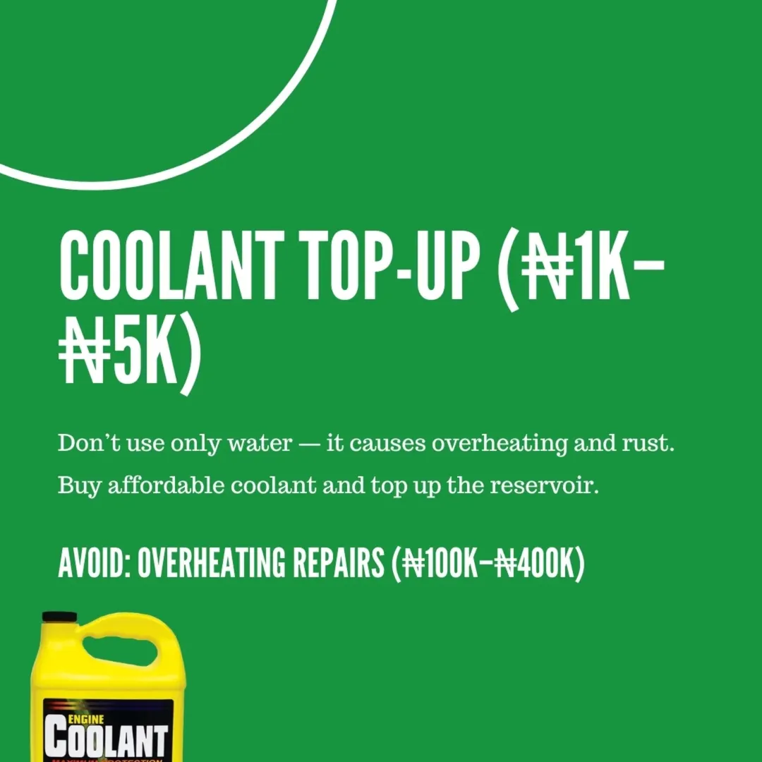 Stop Costly Repairs for Just ₦10k