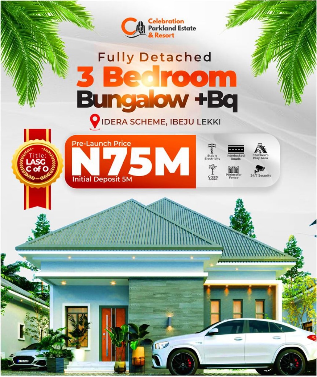 Your Dream 3-Bed Bungalow with BQ, Pre-Launch Offer!