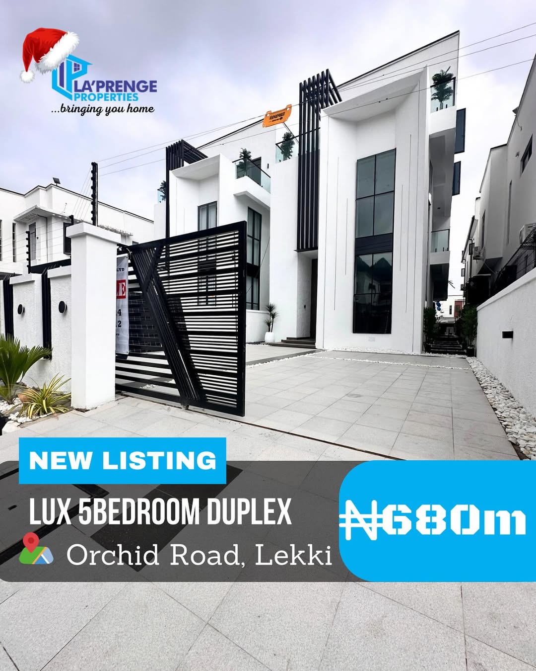 Lekki Luxury Estate with Private Cinema & Rooftop Lounge