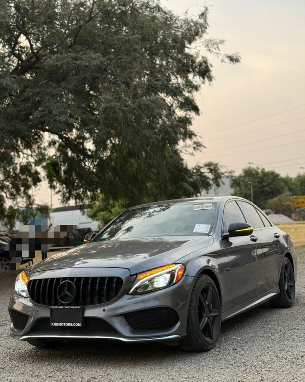 2018 Mercedes-AMG C43: Red Interior, Keyless, Sunroof