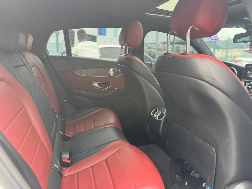 Stunning GLC300 Coupe: Red/Black Luxury, Installments Available