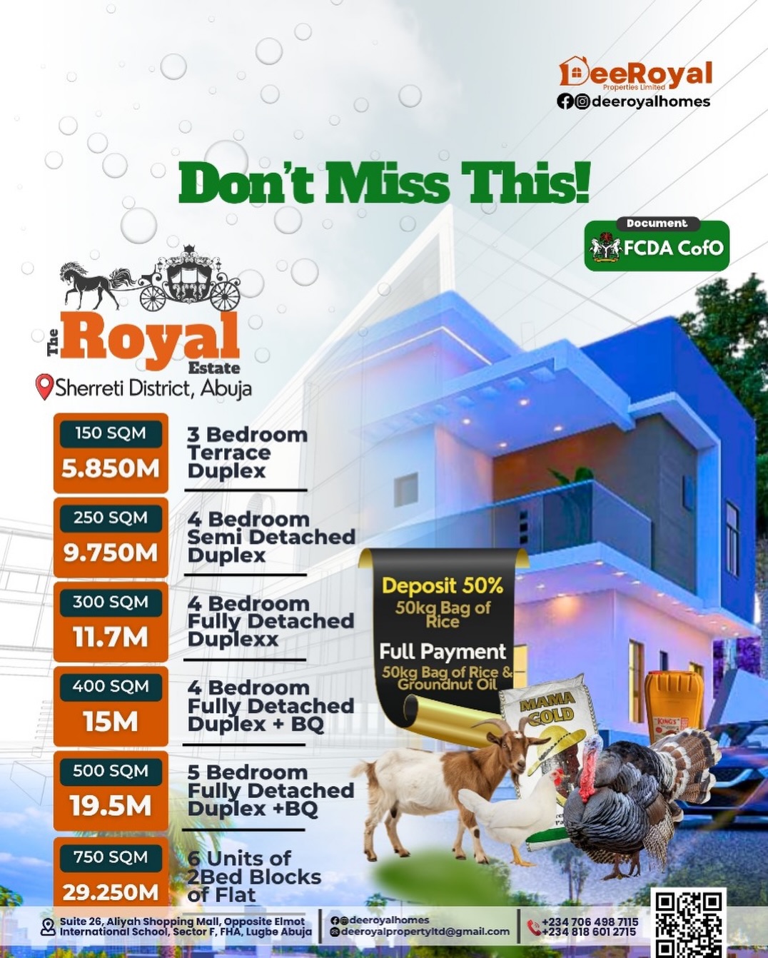 Secure Your Abuja Plot with Festive Gifts Now!