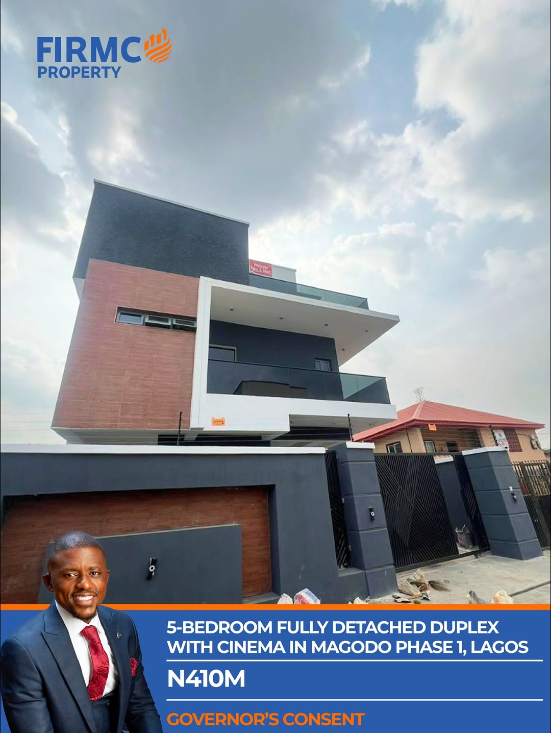 Cinematic Luxury: 5-Bedroom Duplex with Private Theater