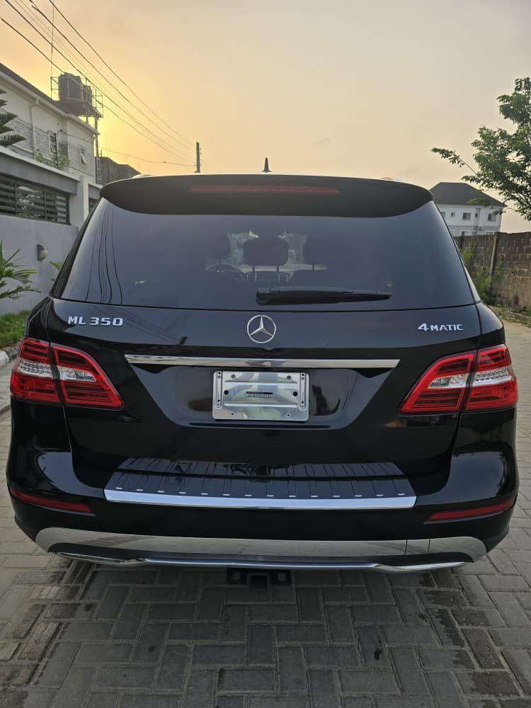 Luxury Power: 2013 ML350 4Matic, Accident-Free