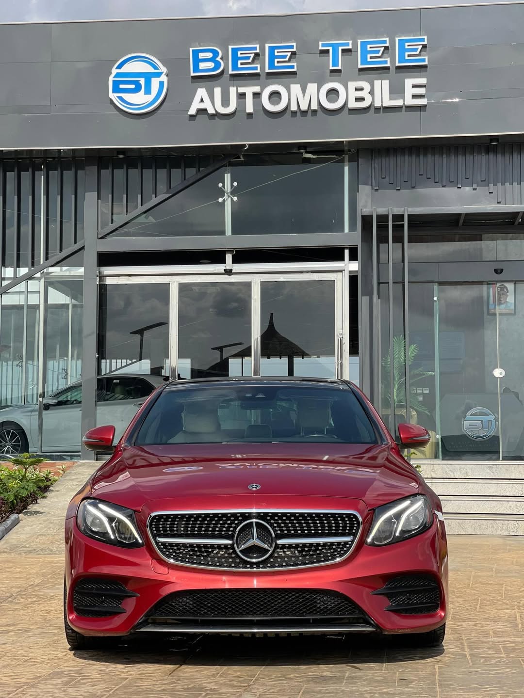 Red 2017 Mercedes E300: Luxury That Commands the Road