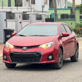 Reliable 2014 Corolla S: Fully Paid & Fuel-Efficient