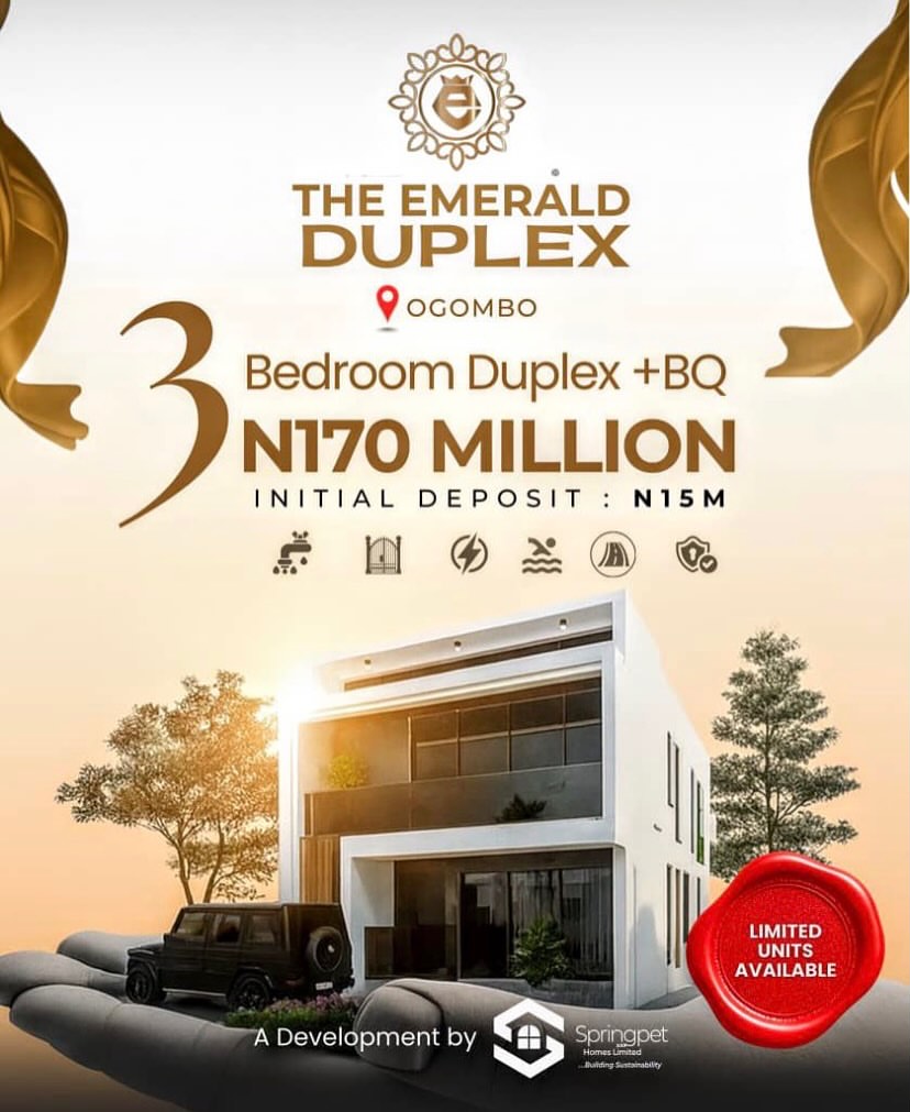 Serene Ogombo Duplexes: Your Certificate of Occupancy Awaits