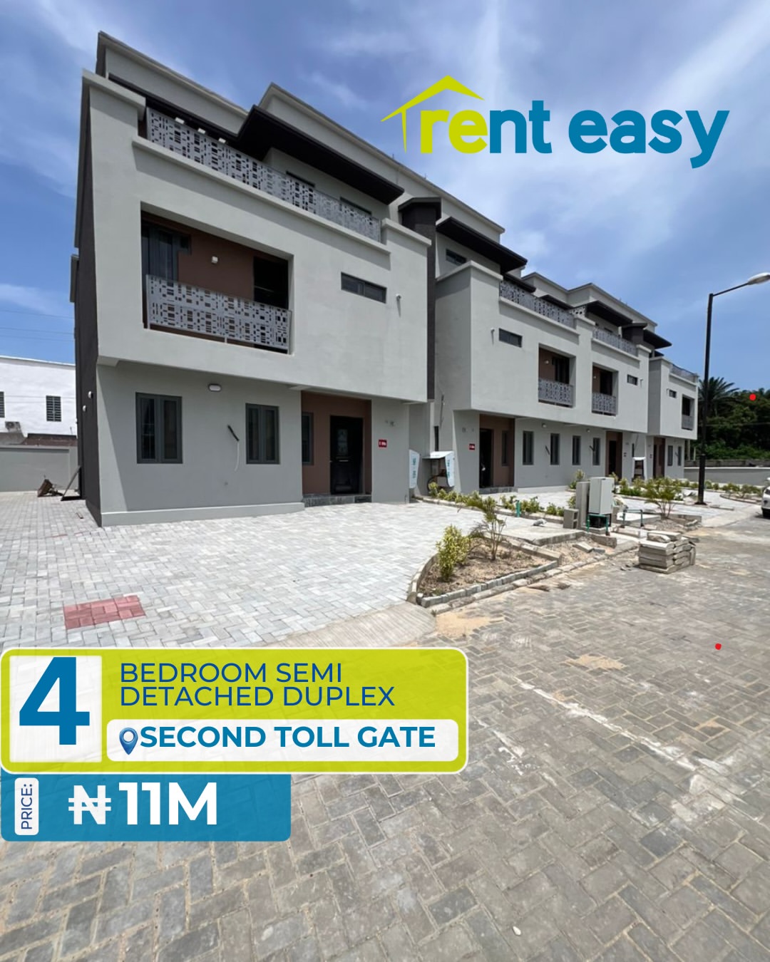 Lekki Haven: 4-Bed Duplex with BQ & 24/7 Power