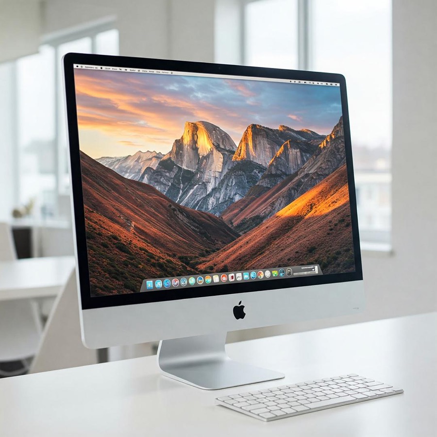 Stunning 4K iMac: Power & Elegance for Demanding Tasks
