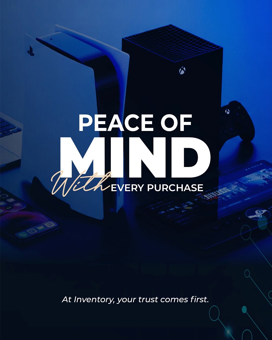 Warranty on Every Gadget! Shop Confidently.