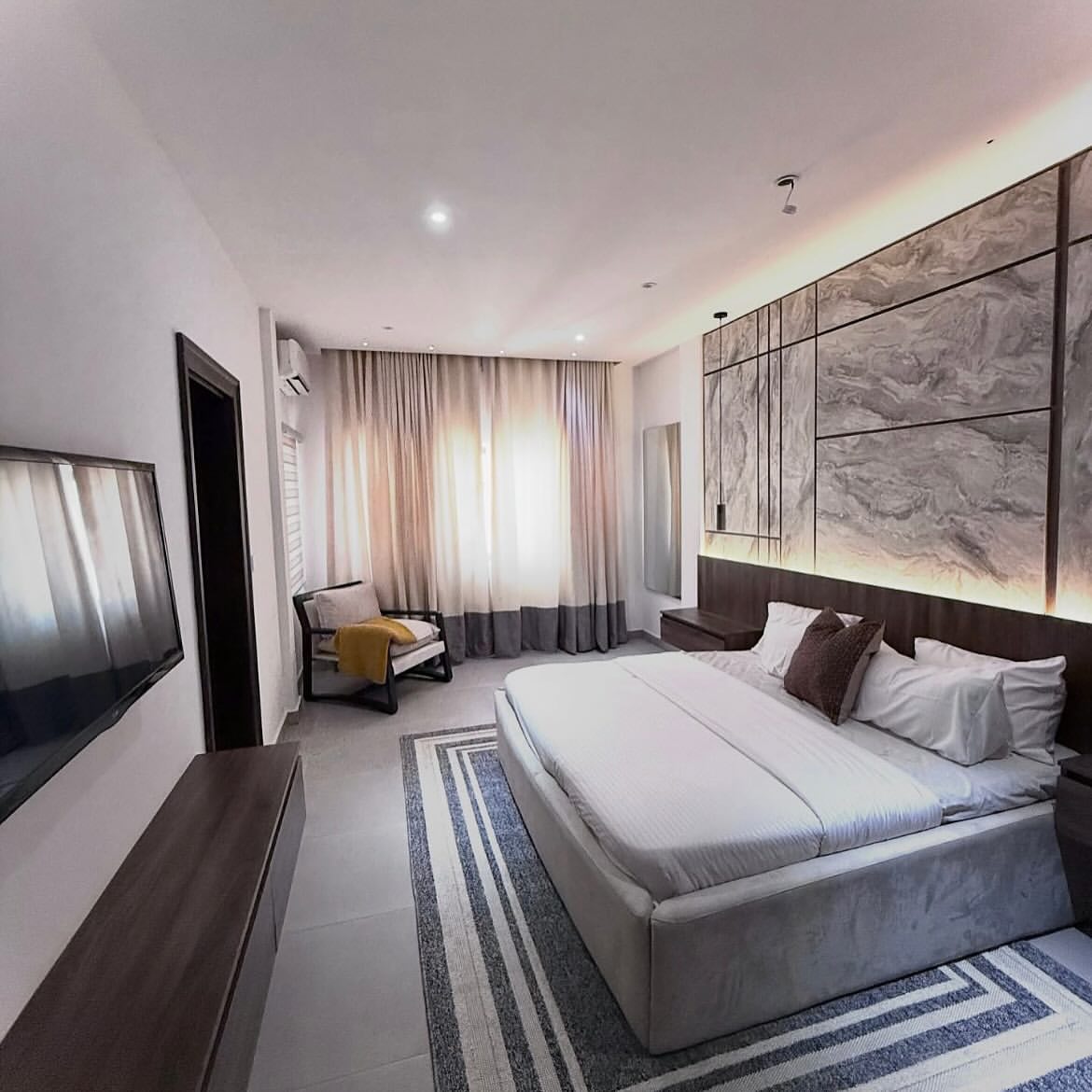 Jabi Oasis: 3BR with Pool, Gym & 24/7 Luxury