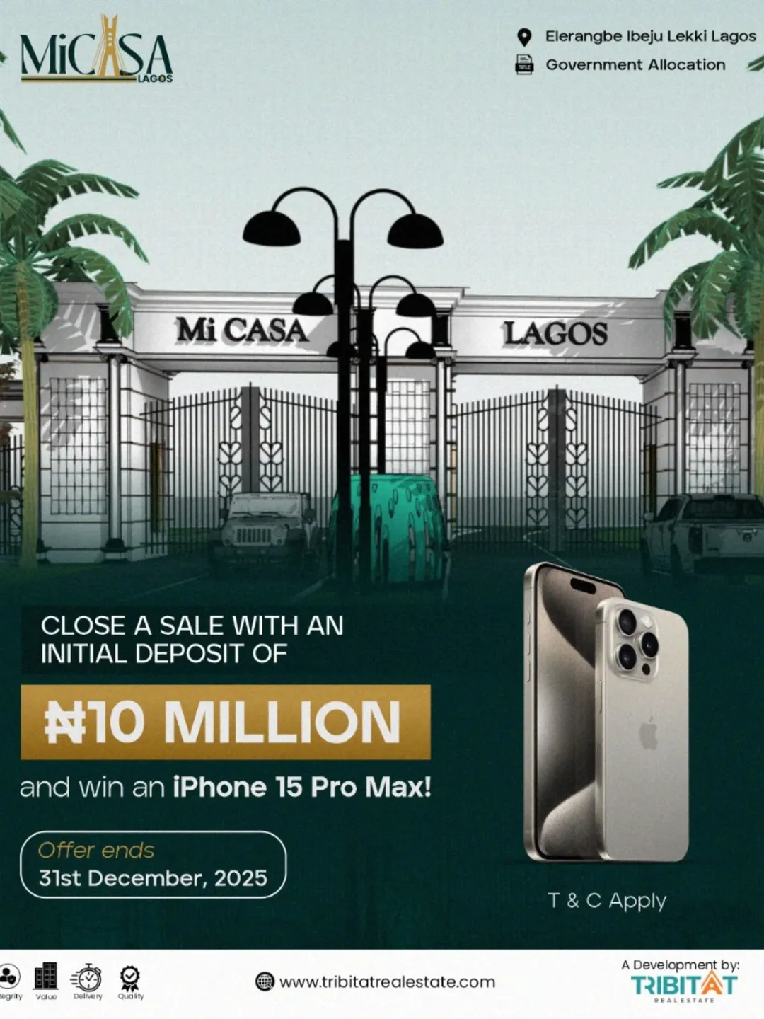 Own Your Future: Prime Lagos Plots, Now Slashed!