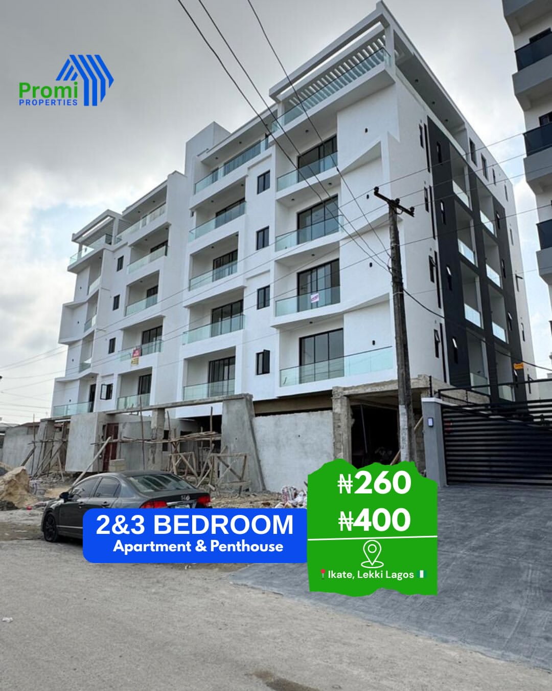 Luxury Ikate Haven: 2 & 3 Bed Apartments & Penthouse