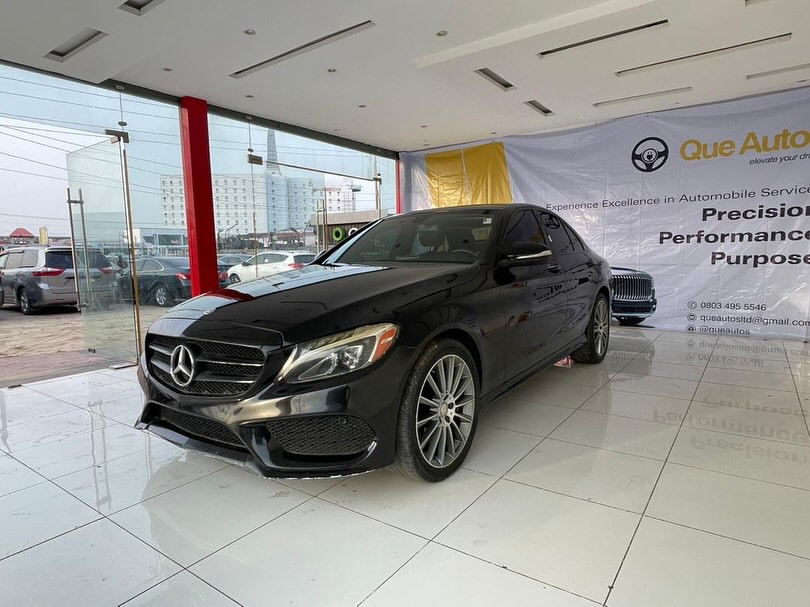 2015 C300 AMG: Black Beast, Crimson Heart