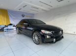 2015 C300 AMG: Black Beast, Crimson Heart
