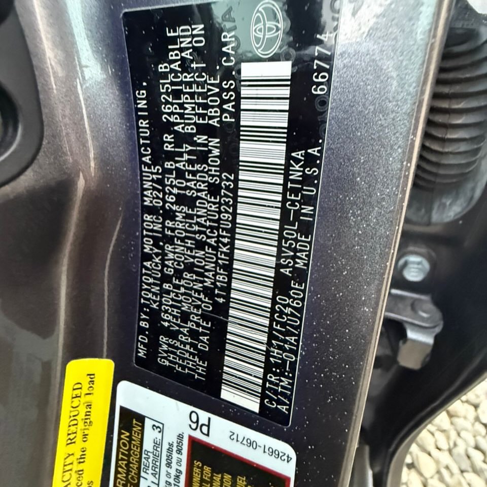 2015 Toyota Camry: Belgium Import, Accident-Free, ₦15.3M