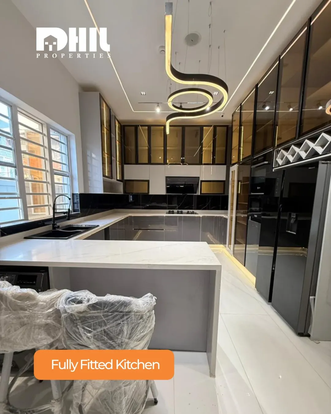 Lekki’s Ultimate Smart Home Oasis with Pool & Cinema