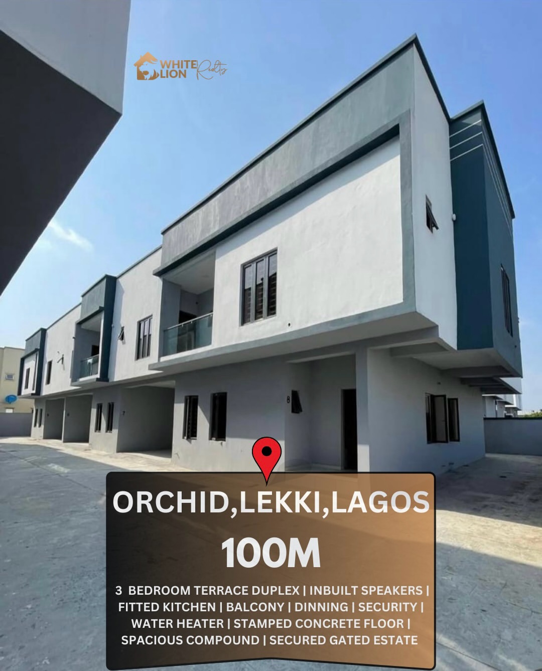 Lekki’s Exclusive 3-Bed Terrace Duplex with Resort-Style Living