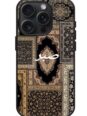 Vintage ‘SABR’ Persian Phone Case: Timeless Elegance