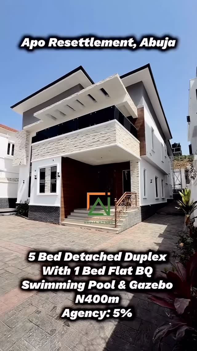 Serene 5-Bed Duplex with Pool & BQ in Apo