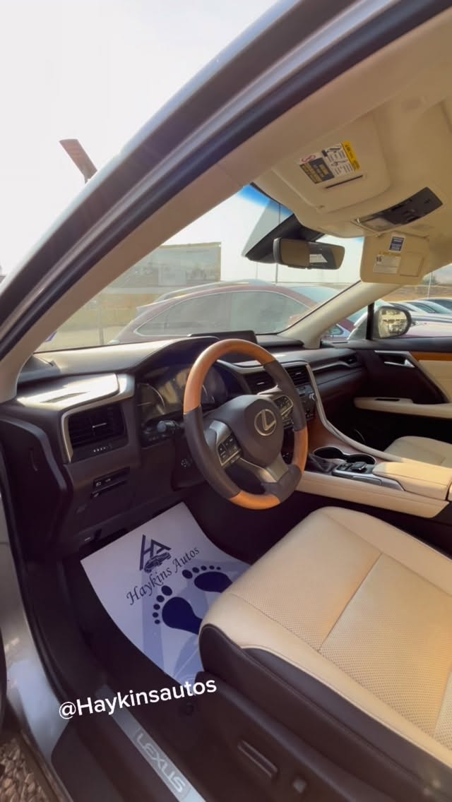 2018 Lexus RX350: Like New, Low Miles, Duty-Cleared