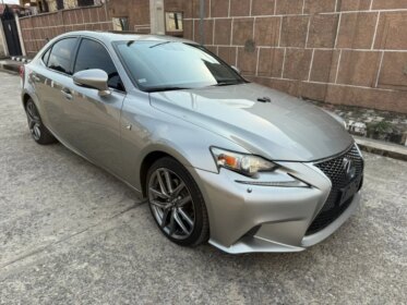 Red Leather Lexus IS250 F-Sport: Lagos Ready