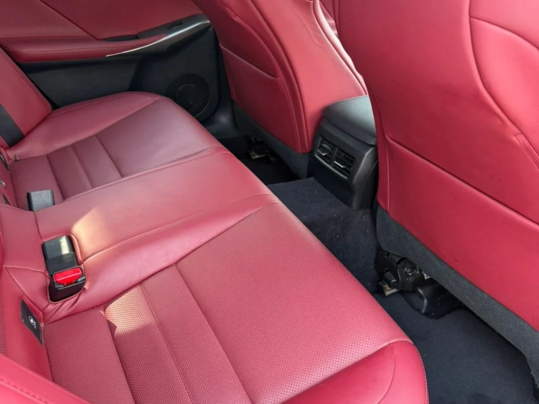 Red Leather Lexus IS250 F-Sport: Lagos Ready